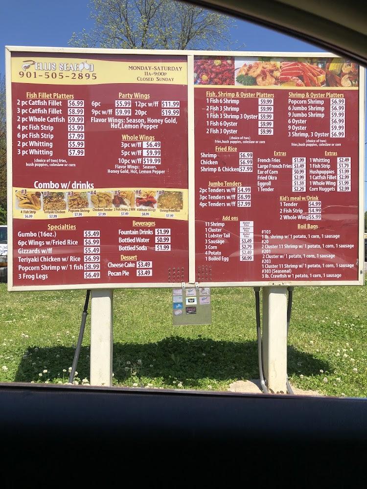 Ellis Seafood Menu image 4